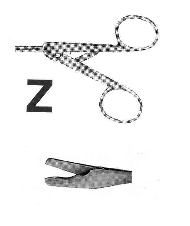 İZOLESİZ MAKAS Z MODEL SAPLI ÇAP : 10MM L:36CM